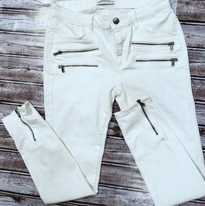 NWOT white/skinny ZARA jeans size 2